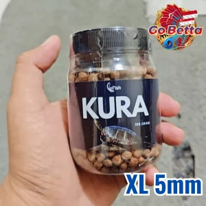 Fish Food LEFISH KURA Turtle Pellets 100g High Protein Floating Growth & Shell Strength Support