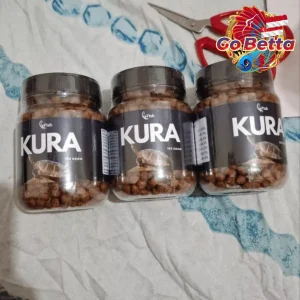 Fish Food LEFISH KURA Turtle Pellets 100g High Protein Floating Growth & Shell Strength Support